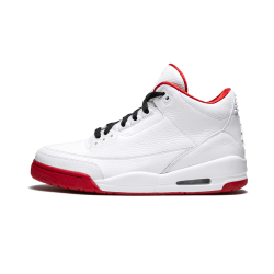 Air Jordan 3 White Varsity Red Black