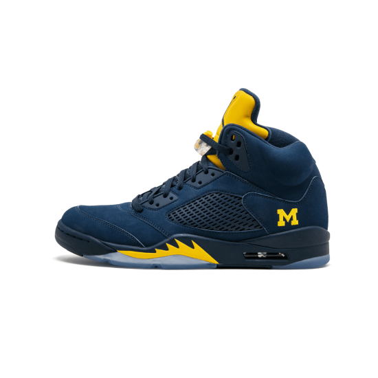 Air Jordan 5 Michigan COL Navy ARM