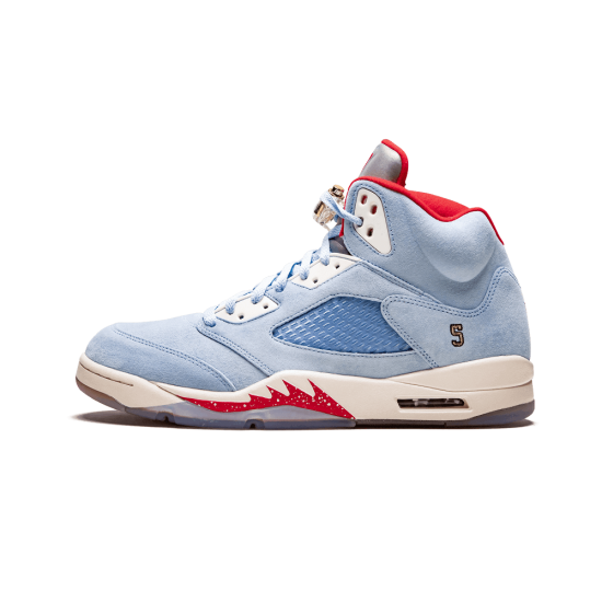 Jordan Air Jordan 5 Trophy Room Ice Blue University Red Sail M