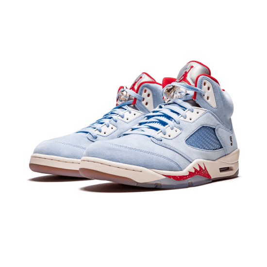 Jordan Air Jordan 5 Trophy Room Ice Blue University Red Sail M