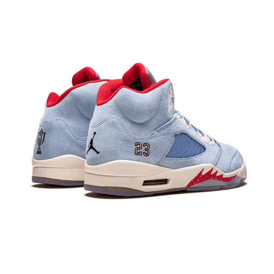 Jordan Air Jordan 5 Trophy Room Ice Blue University Red Sail M