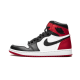 Air Jordan 1 High OG Satin Black Toe Red Black White