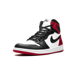 Air Jordan 1 High OG Satin Black Toe Red Black White