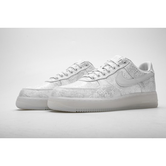 Fragment Clot x Nike Air Force 1 PRM White