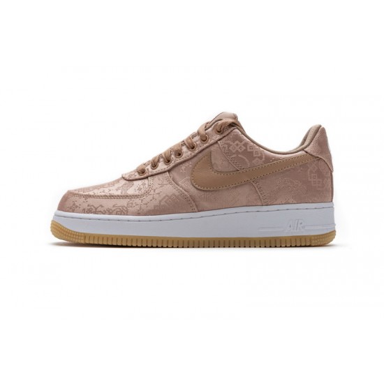 CLOT x Nike Air Force 1 Low Rose Gold