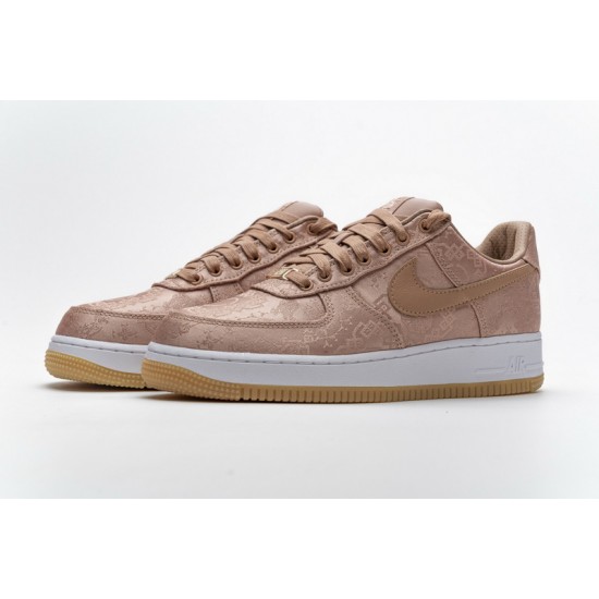 CLOT x Nike Air Force 1 Low Rose Gold