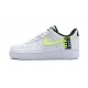 Nike Air Force 1 Worldwide White Volt Black