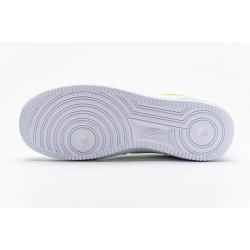 Nike Air Force 1 Worldwide White Volt Black