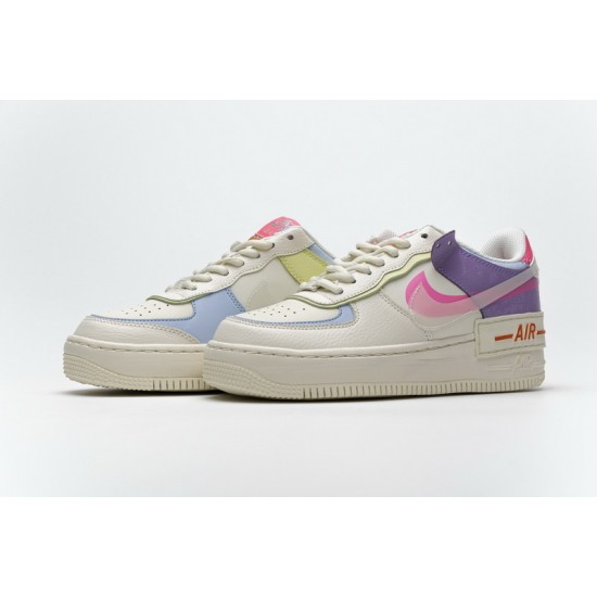 Women Nike Air Force 1 Shadow Pale Ivory Pink