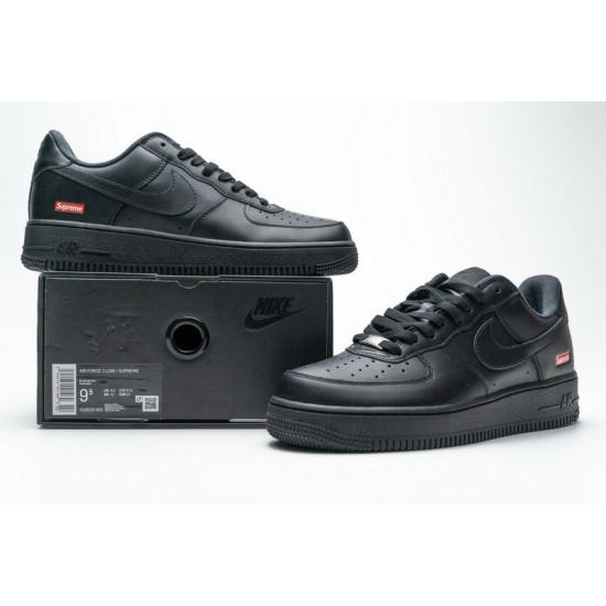 Supreme x Air Force 1 Low Black