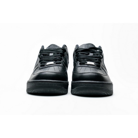 Supreme x Air Force 1 Low Black