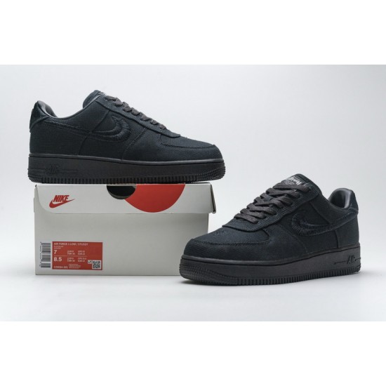 Stussy x Nike Air Force 1 Low Black