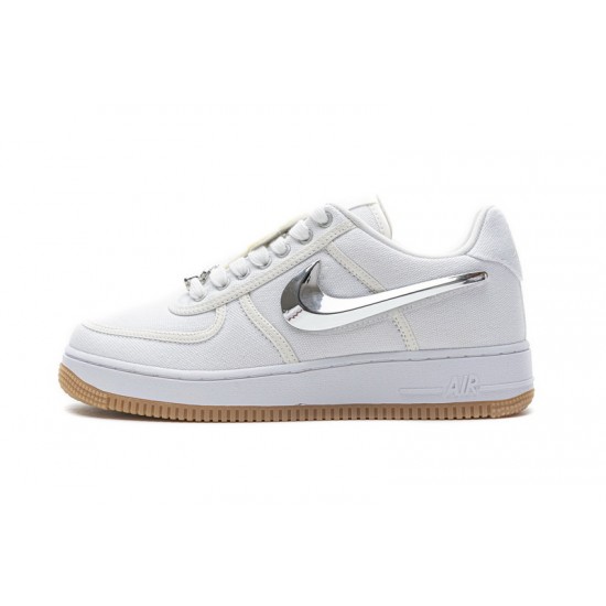 Men Travis Scott x Nike Air Force 1White