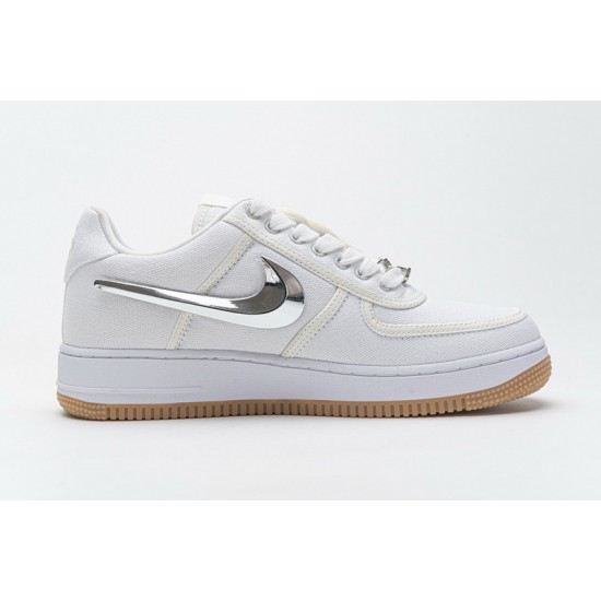 Men Travis Scott x Nike Air Force 1White