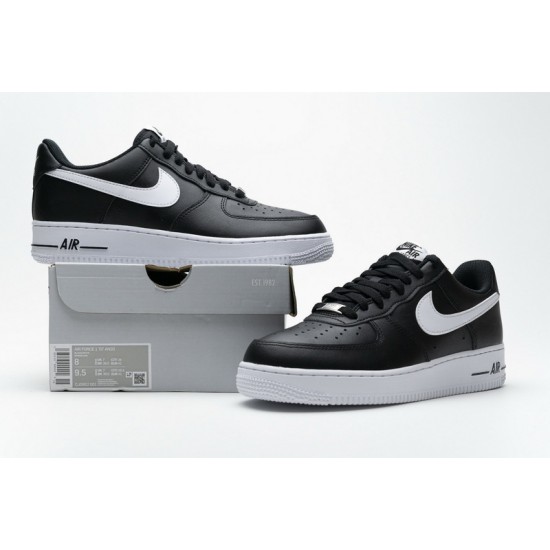 Men Nike Air Force 107 Black White