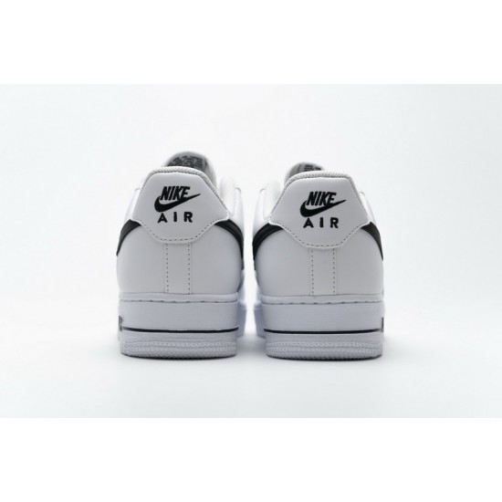 Men Nike Air Force 107 Low White Black