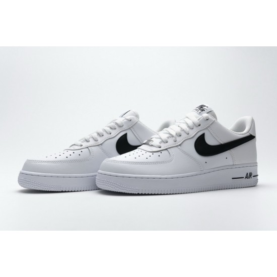 Men Nike Air Force 107 Low White Black