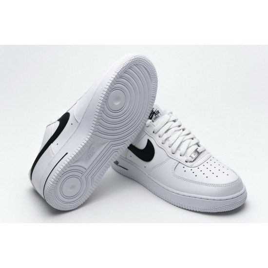 Men Nike Air Force 107 Low White Black