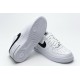 Men Nike Air Force 107 Low White Black