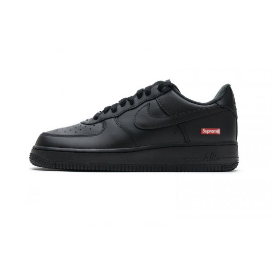 Men Supreme x Nike Air Force 1 Low Black