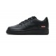 Men Supreme x Nike Air Force 1 Low Black