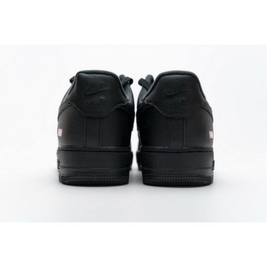 Men Supreme x Nike Air Force 1 Low Black