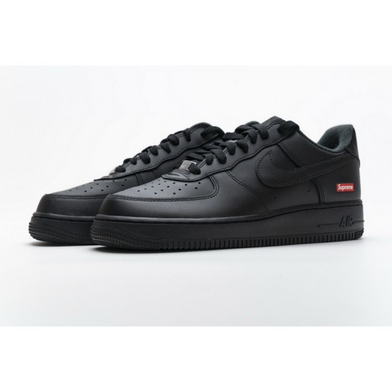 Men Supreme x Nike Air Force 1 Low Black