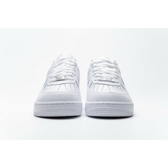 Men Supreme x Nike Air Force 1 Low White