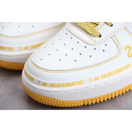 Nike Air Force 1 Gold White——DW8802-605 Casual Shoes Unisex