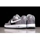 Nike Air Force 1 Gray Black—— NT9966-336 Casual Shoes Unisex