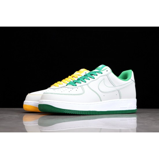 Nike Air Force 1 Green Yellow——BQ8988-101 Casual Shoes Unisex