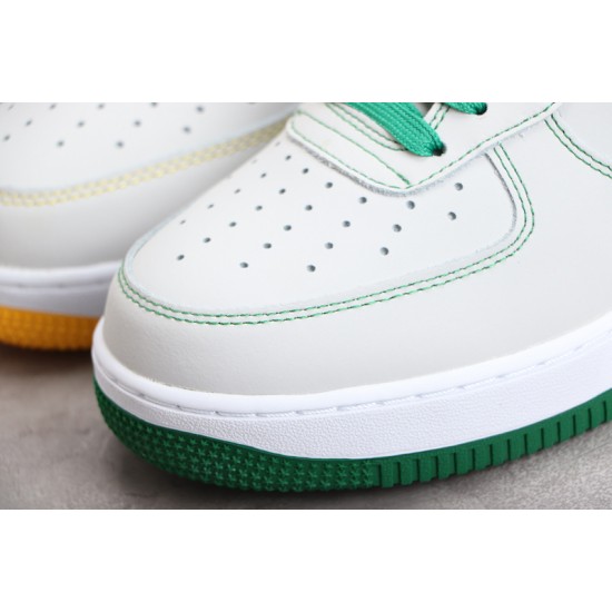 Nike Air Force 1 Green Yellow——BQ8988-101 Casual Shoes Unisex