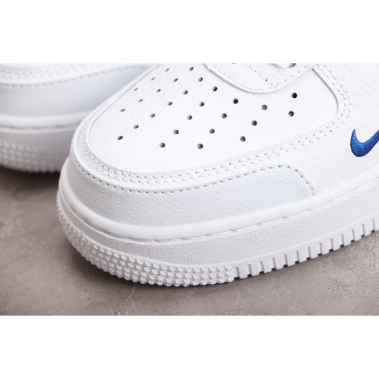 Nike Air Force 1 Low LV8 White Game Royal ——DN4433-100 Casual Shoes Unisex