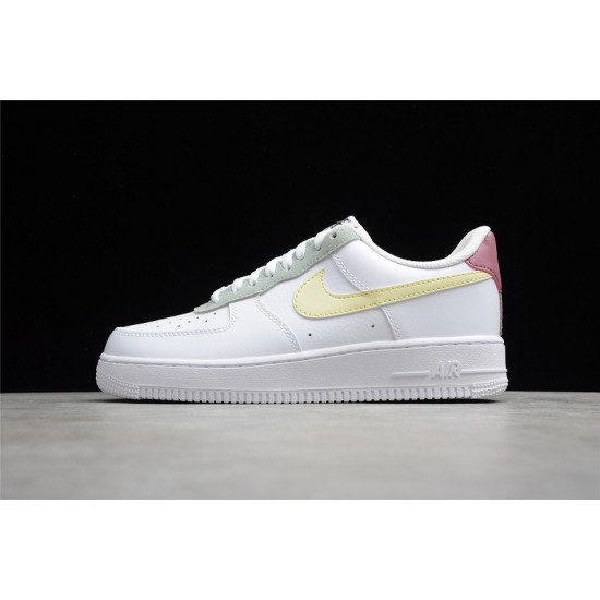 Nike Air Force 1 Low 07 Essential White Lemon Drop --DN4930-100 Casual Shoes Unisex