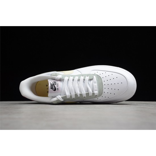 Nike Air Force 1 Low 07 Essential White Lemon Drop --DN4930-100 Casual Shoes Unisex