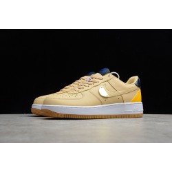 Nike Air Force 1 Low 07 LV8 Sesame University Gold --CT2298-200 Casual Shoes Unisex