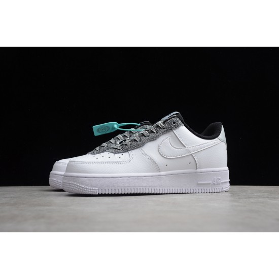 Nike Air Force 1 Low 07 LV8 White Grey --CK4363-100 Casual Shoes Unisex