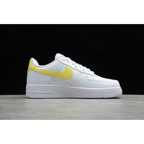 Nike Air Force 1 Low 07 White Light Citron --315115-160 Casual Shoes Unisex