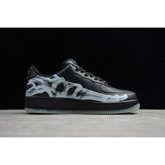 Nike Air Force 1 Low Black Skeleton --BQ7541-001 Casual Shoes Men