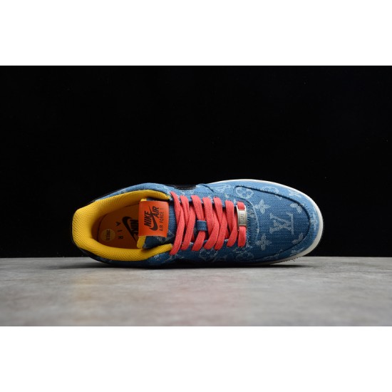 Nike Air Force 1 Low Blue --315111-222 Casual Shoes Unisex