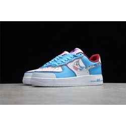 Nike Air Force 1 Low Blue --BQ8988-106 Casual Shoes Unisex