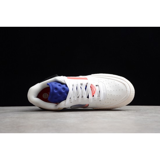 Nike Air Force 1 Low Drop Type Summit White --CI0054-100 Casual Shoes Unisex