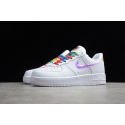 Nike Air Force 1 Low Iridescent Pixel - White --CV1699-100 Casual Shoes Unisex