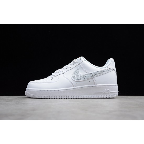 Nike Air Force 1 Low Just Do It --BQ5361-100 Casual Shoes Unisex