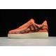 Nike Air Force 1 Low Orange Skeleton --CU8067-800 Casual Shoes Unisex