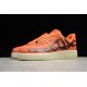 Nike Air Force 1 Low Orange Skeleton --CU8067-800 Casual Shoes Unisex