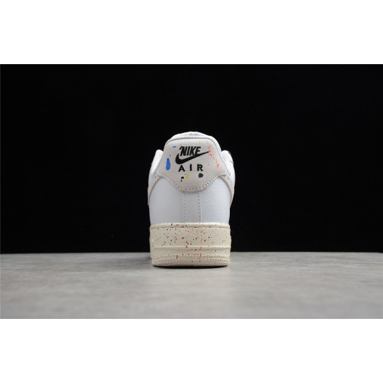 Nike Air Force 1 Low Paint Splatter --CZ0339-100 Casual Shoes Unisex