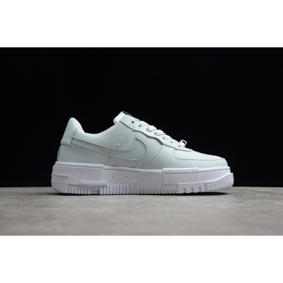 Nike Air Force 1 Low Pixel Ghost Aqua --CK6649-400 Casual Shoes Women