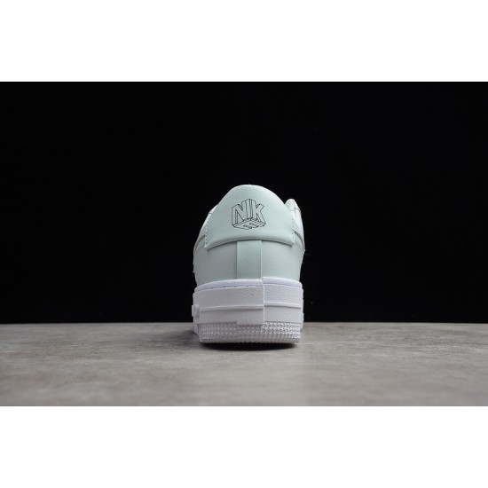 Nike Air Force 1 Low Pixel Ghost Aqua --CK6649-400 Casual Shoes Women