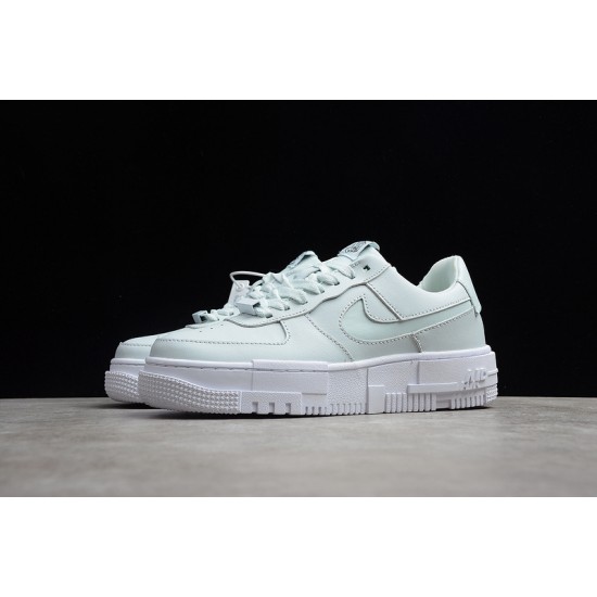 Nike Air Force 1 Low Pixel Ghost Aqua --CK6649-400 Casual Shoes Women